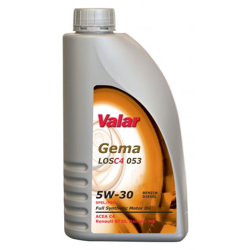 Motorový olej Valar Gema LOS-C4 053