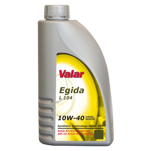 Motorový olej Valar Egida L 104