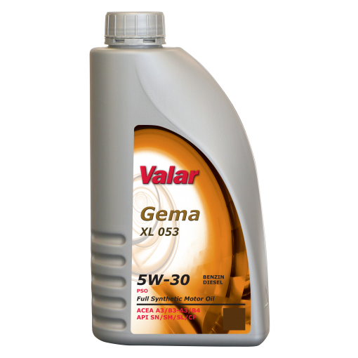 Motorový olej Valar Gema XL 053