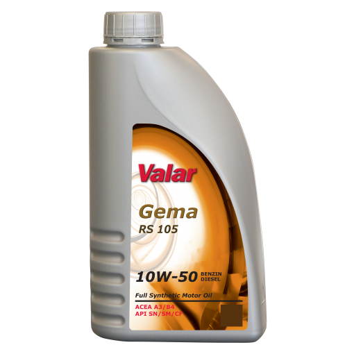 Motorový olej Valar Gema RS 105